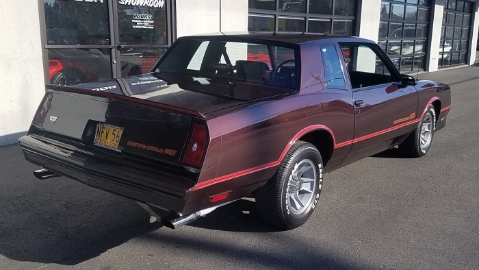 1986 Chevrolet Monte Carlo Ss For Sale At The Chevy Store